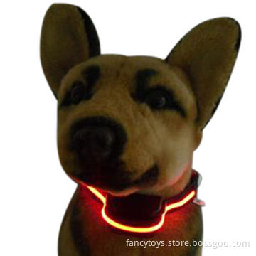 LED flashing dog training device